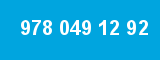 978 049 12 92 978 049 12 92